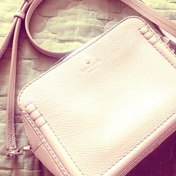 Kate Spade Purse Leather Light Beige ..Looks new REAL KATE SPADE Purse - Picture 7 of 10